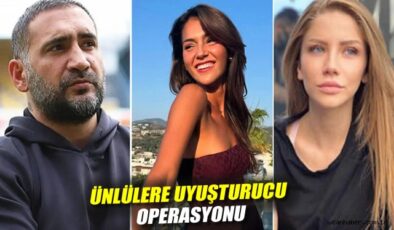 Ünlülere Uyuşturucu Soruşturmasında 23 Gözaltı!