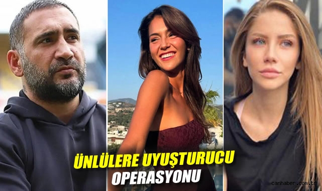 Ünlülere Uyuşturucu Soruşturmasında 23 Gözaltı!