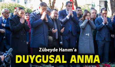 Zübeyde Hanım 103. Yılında Anıldı