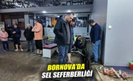 Bornova’da Sel Çalışmaları ve Dayanışma Çağrısı