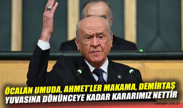 Bahçeli: Erken Seçim Gündemimizde Yok Açıklaması