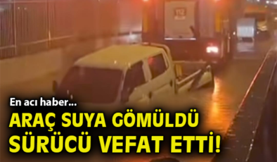 Yağmurda Mahsur Kalan Sürücü Hayatını Kaybetti!