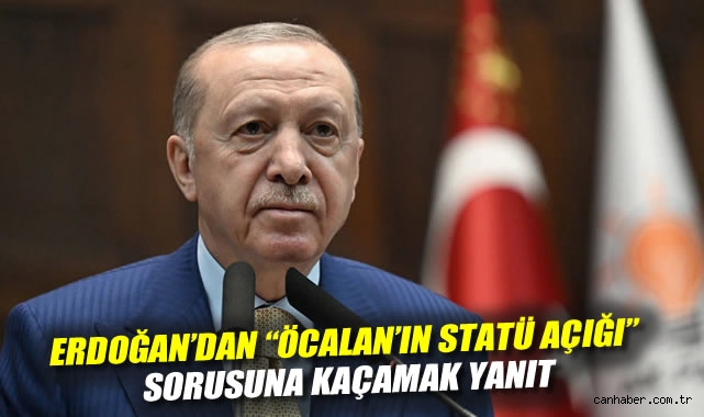 Erdoğan’dan ‘İmralı Statü Açığı’ Yanıtı!
