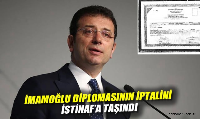 İmamoğlu’nun Diploma Davası İstinafa Taşındı!