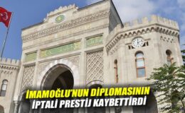 İstanbul Üniversitesi’nde Diplo İptali Şoku!