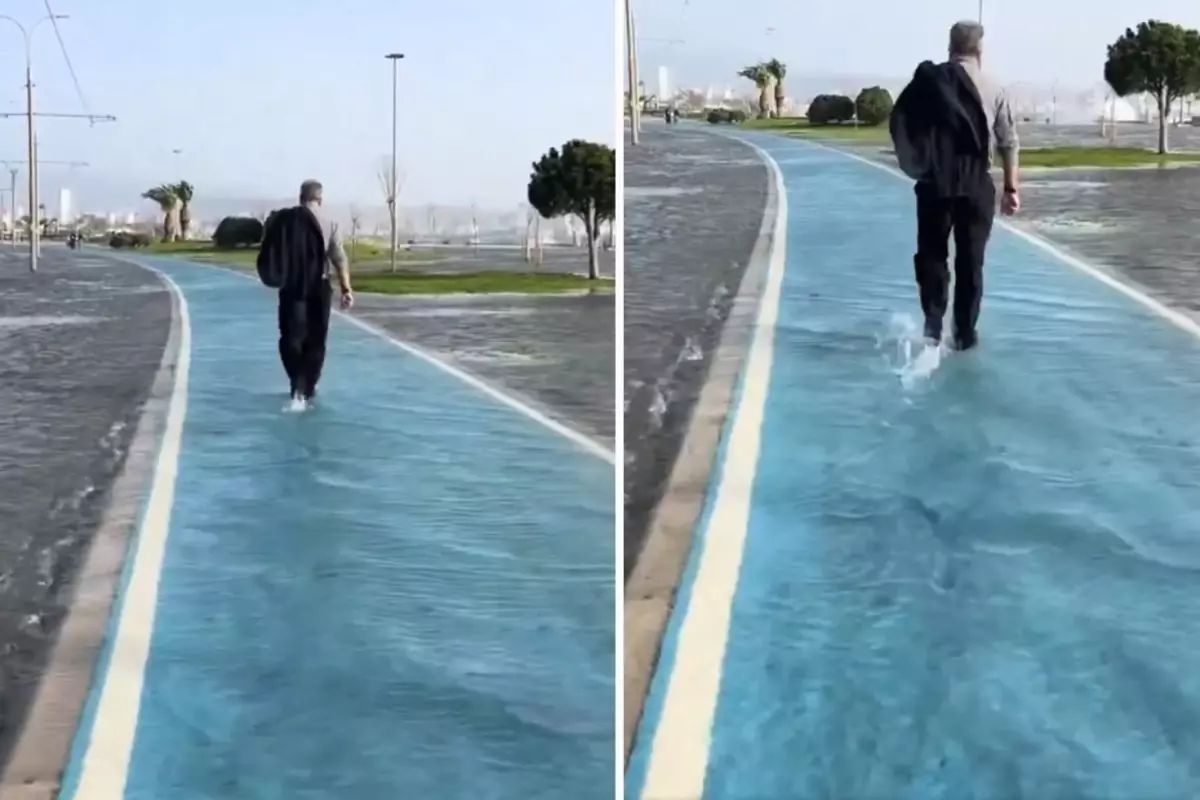 İzmir’de Sağanak Yağış Hayatı Felç Etti!