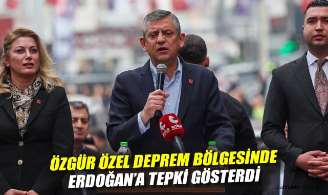 Özgür Özel: Deprem Sürecinde İktidar Başarısız!