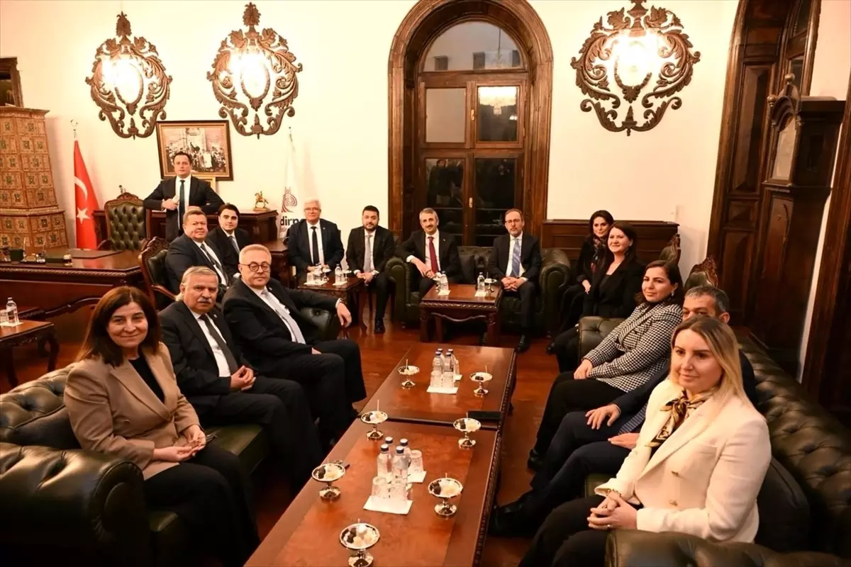 TBMM Komisyonu Selimiye Camisi’nde İncelemelerde Bulundu