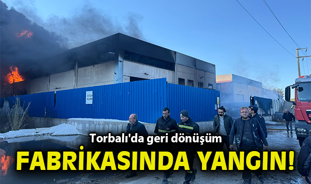 Subaşı’nda Geri Dönüşüm Tesisi Yangını!