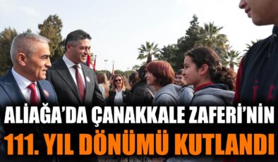 Aliağa’da 18 Mart Zaferi Coşkuyla Anıldı!