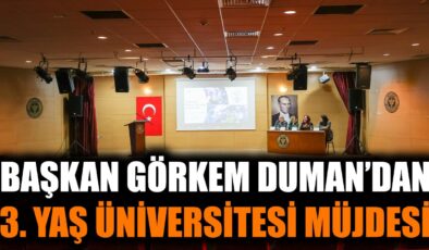 Buca’da 3. Yaş Üniversitesi ile Aktif Yaşlanma Dönemi