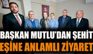 Bayramda Şehit Ailesine Anlamlı Ziyaret