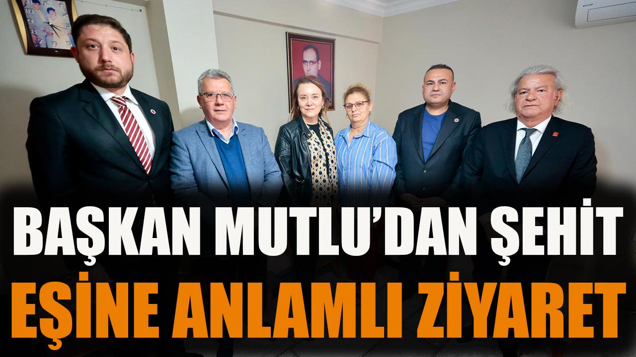 Bayramda Şehit Ailesine Anlamlı Ziyaret