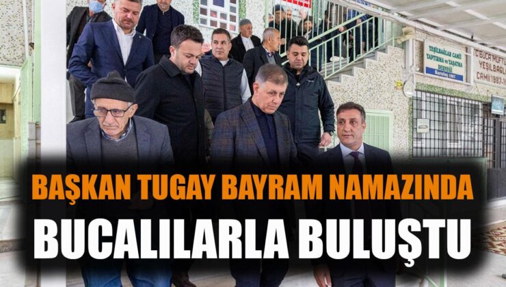 Cemil Tugay Buca’da Bayram Neşesi Yaydı!