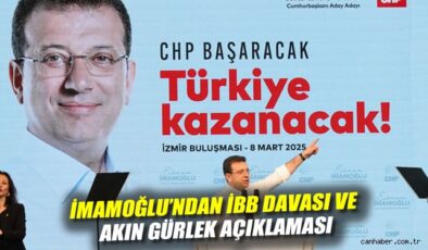 İmamoğlu: Adalet ve Siyasetin Direnişi İçin Hazırım!