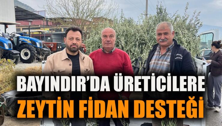 Bayındır Ziraat Odası’ndan Üreticilere Destek!