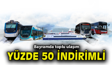 İzmir Bayramda Ulaşımda İndirim ve Ücretsiz İZBAN