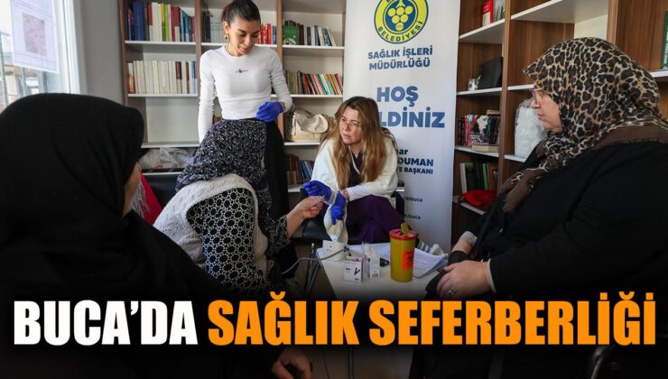 Buca’da Ücretsiz Sağlık Tarama Dönemi Başladı