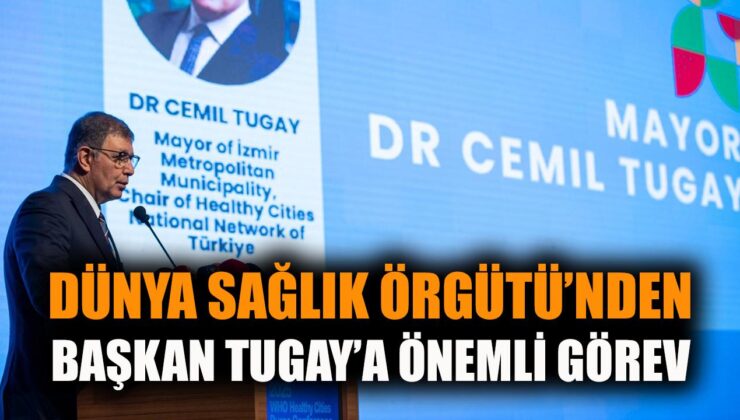 Cemil Tugay, Sağlıklı Şehirler Komitesi’nde!
