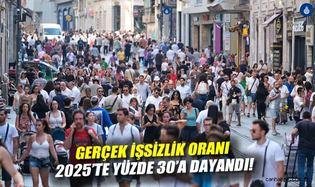 2025 İşgücü Raporu: Atıl Oran Yüzde 29,7!