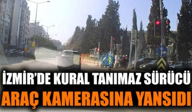 Trafikte Kural Tanımayan Sürücü Paniğe Neden Oldu!