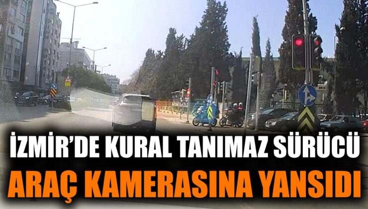 Trafikte Kural Tanımayan Sürücü Paniğe Neden Oldu!