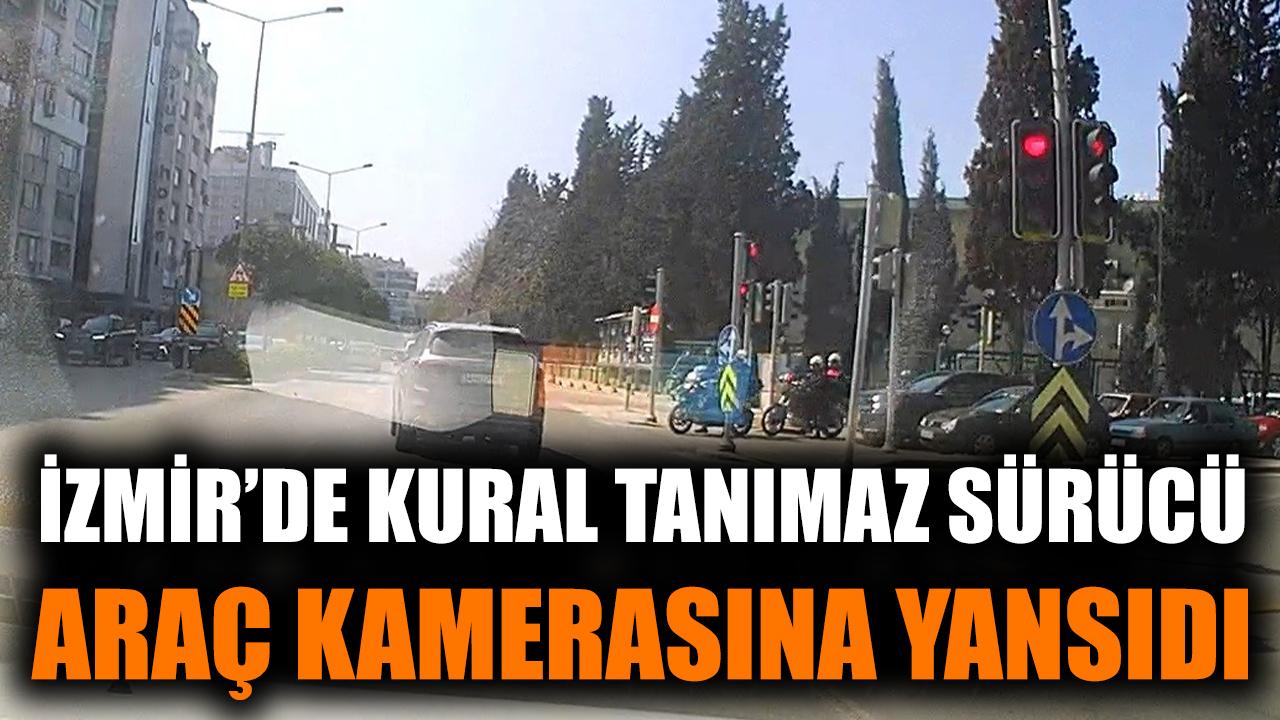 Trafikte Kural Tanımayan Sürücü Paniğe Neden Oldu!
