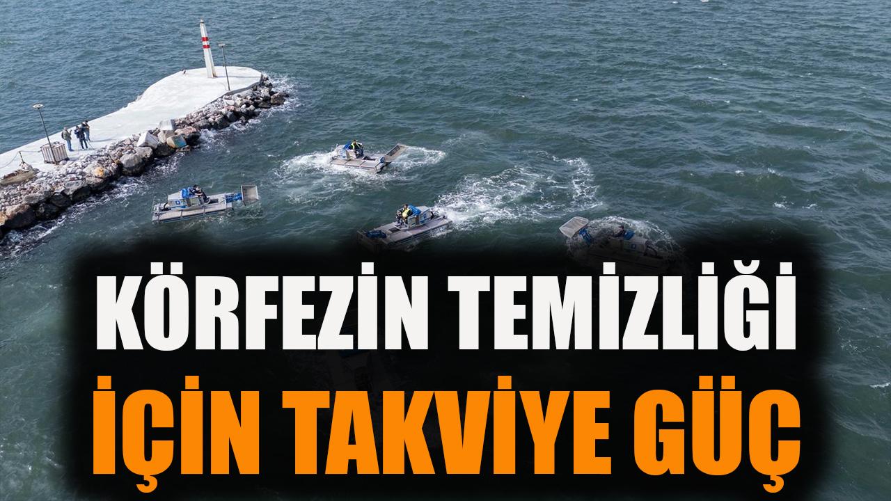 İzmir Körfezi’nde Temizlik İçin 5 Yeni Araç!