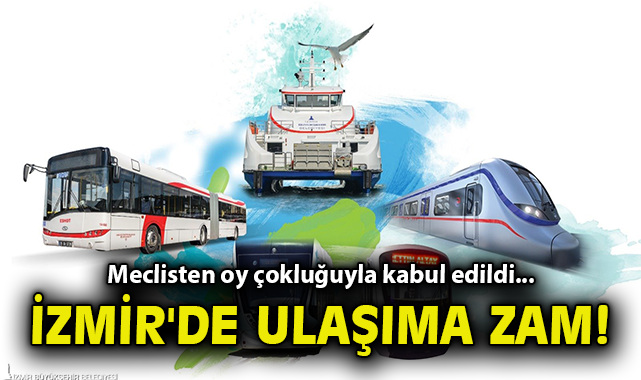 İzmir’de Ulaşıma Zam: Yeni Tarifeler Açıklandı!