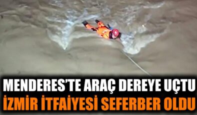 Dereye Yuvarlanan Araçta Tek Yaralı: Kurtarıldı!