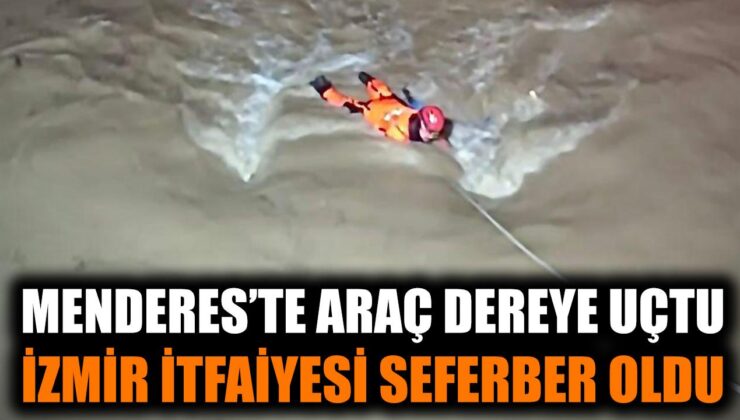 Dereye Yuvarlanan Araçta Tek Yaralı: Kurtarıldı!