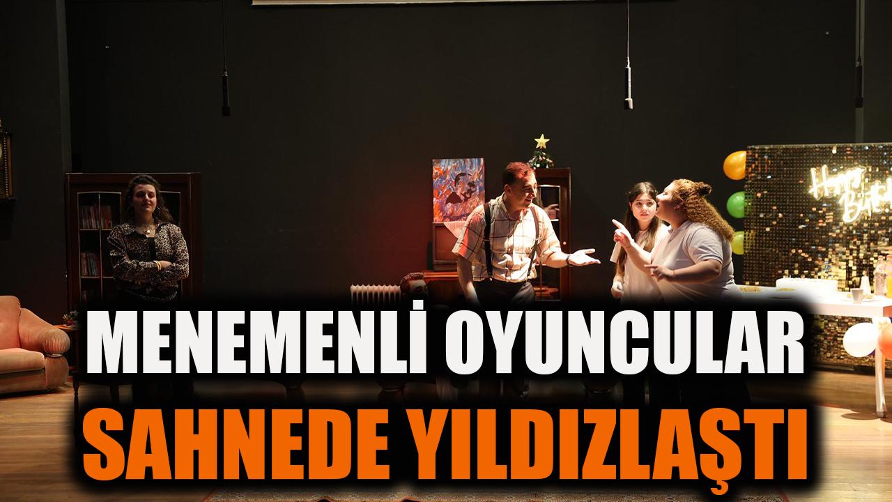 Menemen’de Dünya Tiyatrolar Günü Coşkuyla Kutlandı