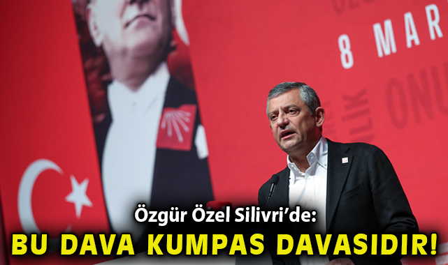Özgür Özel: Bu dava bir kumpas, darbe girişimi!