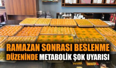 Bayramda Metabolizmayı Korumanın Yolları!