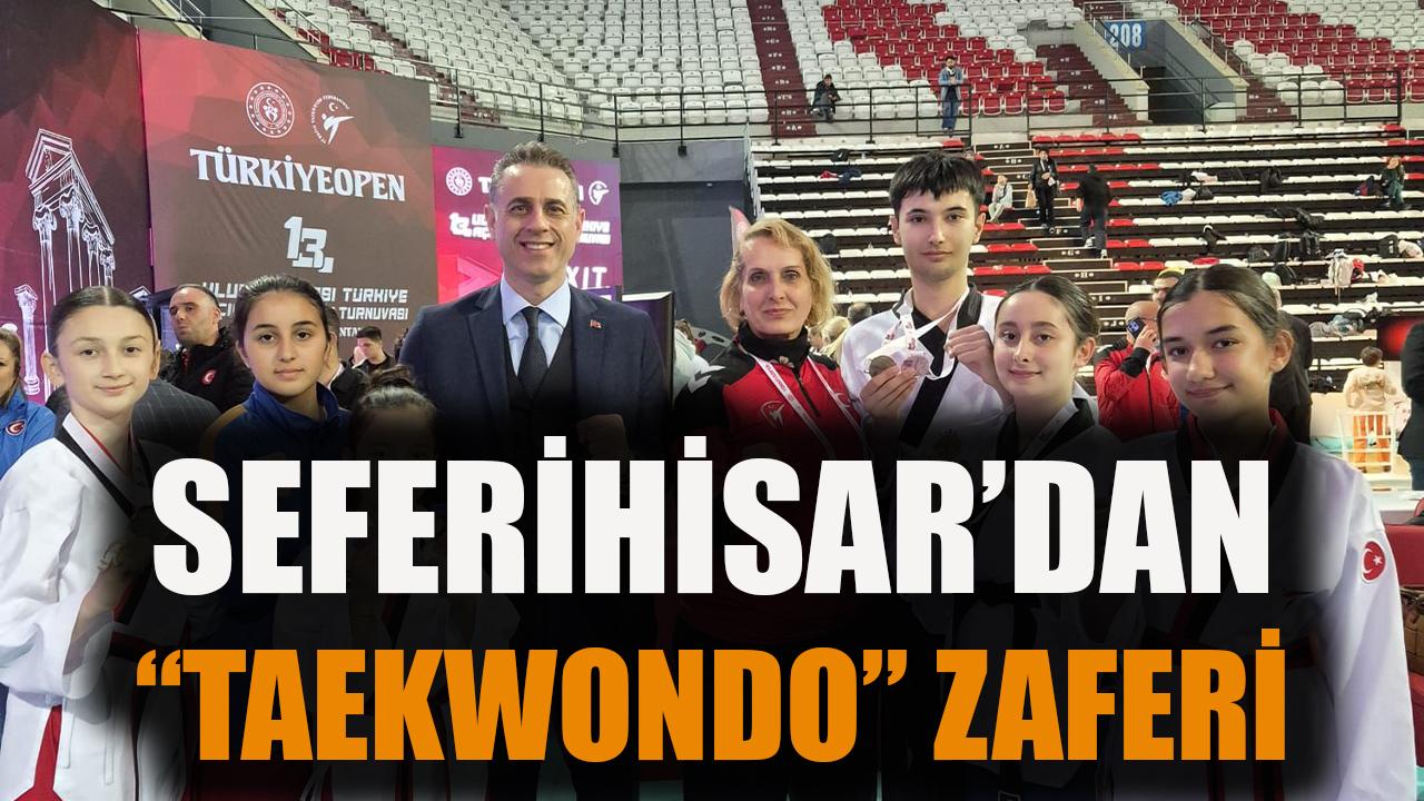 Seferihisar Taekwondo Takımından Altın Madalya Coşkusu!