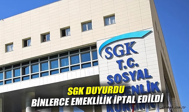 SGK’dan Yalan Haber Açıklaması: Emeklilik İptali