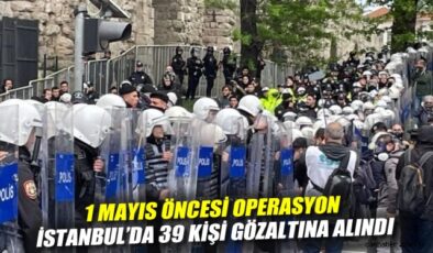 İstanbul ve Kocaeli’nde Operasyon: 39 Gözaltı!