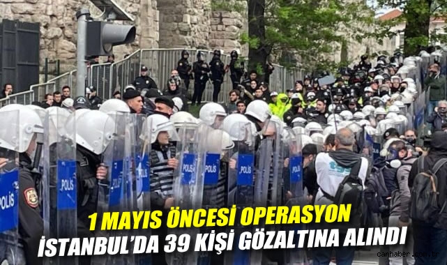 İstanbul ve Kocaeli’nde Operasyon: 39 Gözaltı!