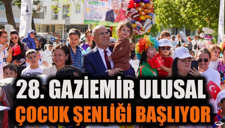 23 Nisan’da Gaziemir’de Çocuk Şenliği Coşkusu!