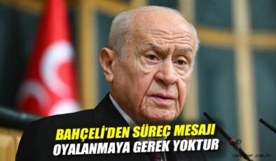 Bahçeli: ABD ve İsrail Tarih Dışı Hata Yapıyor!
