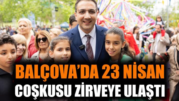 Balçova’da 23 Nisan Coşkusu: Çocuklar Şenlikte!