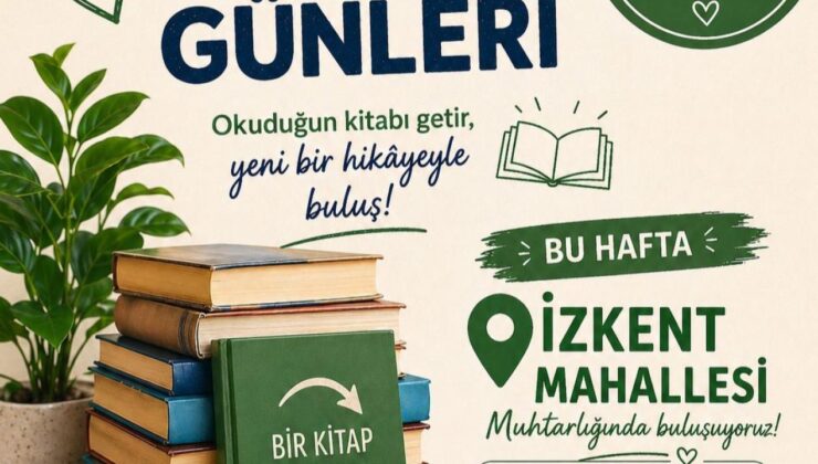 Kitap Değişim Günü İzkent’te Başlıyor!