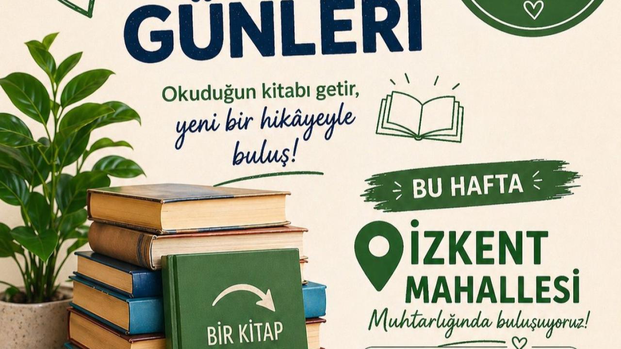 Kitap Değişim Günü İzkent’te Başlıyor!