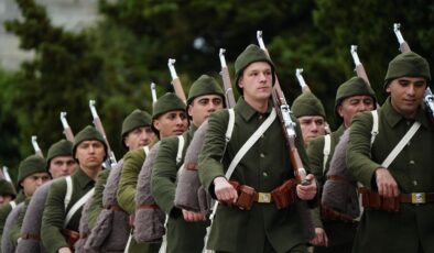 Çanakkale’de Şehitler Anısına Tören Provası Yapıldı