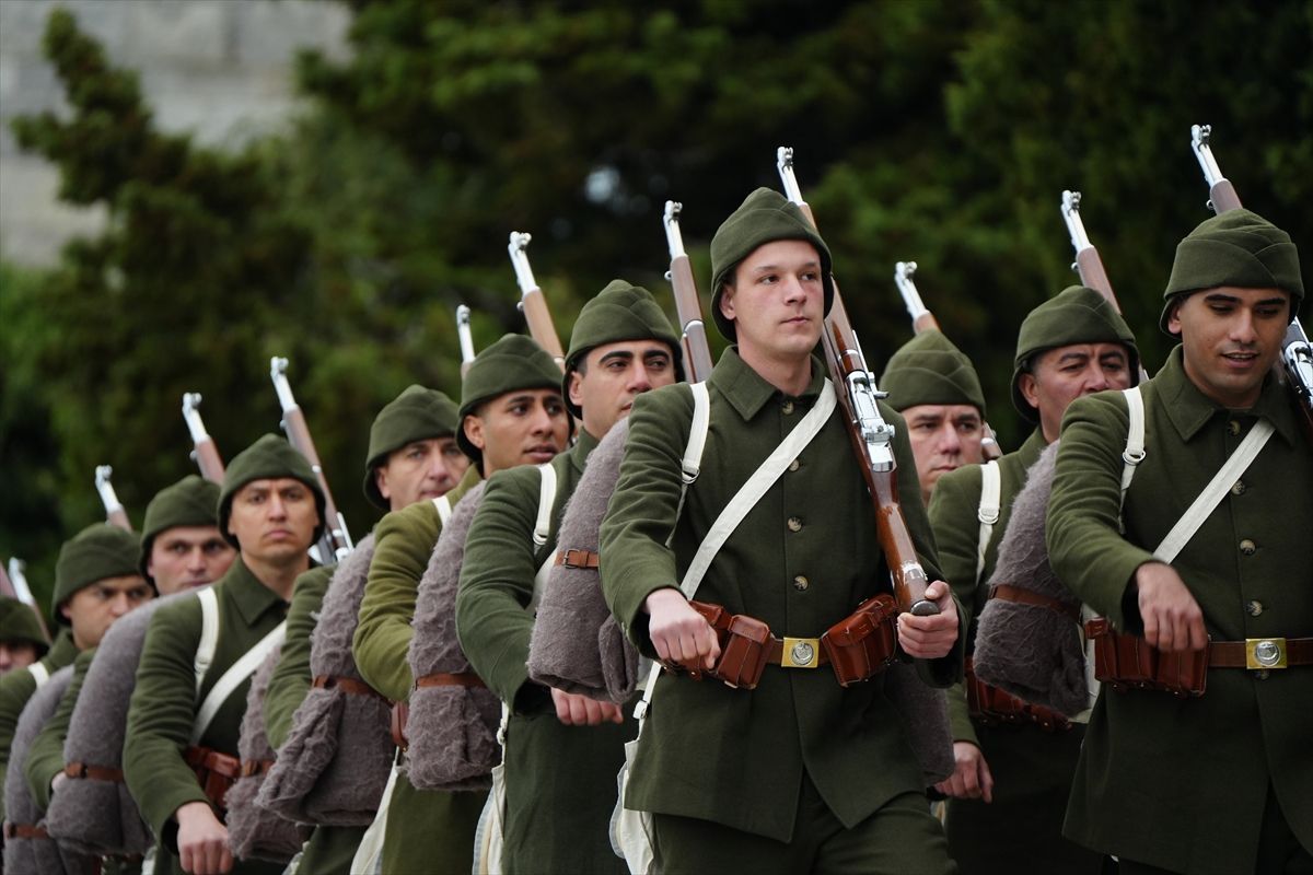 Çanakkale’de Şehitler Anısına Tören Provası Yapıldı