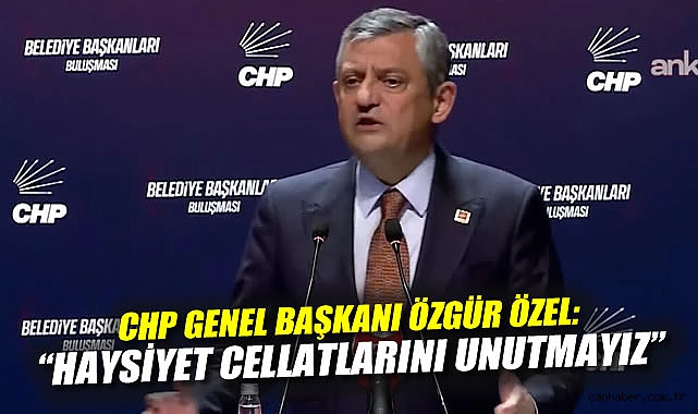 Özgür Özel: Seçim Sandığı Önce, Haysiyet Sonra!