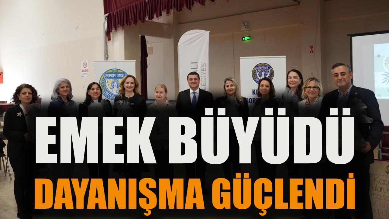 Torbalı Kadın Emeği Merkezi’nde Sertifika Töreni!