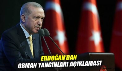 Erdoğan: 563 Yeni Tesisle Su ve Yangın Mücadelesi