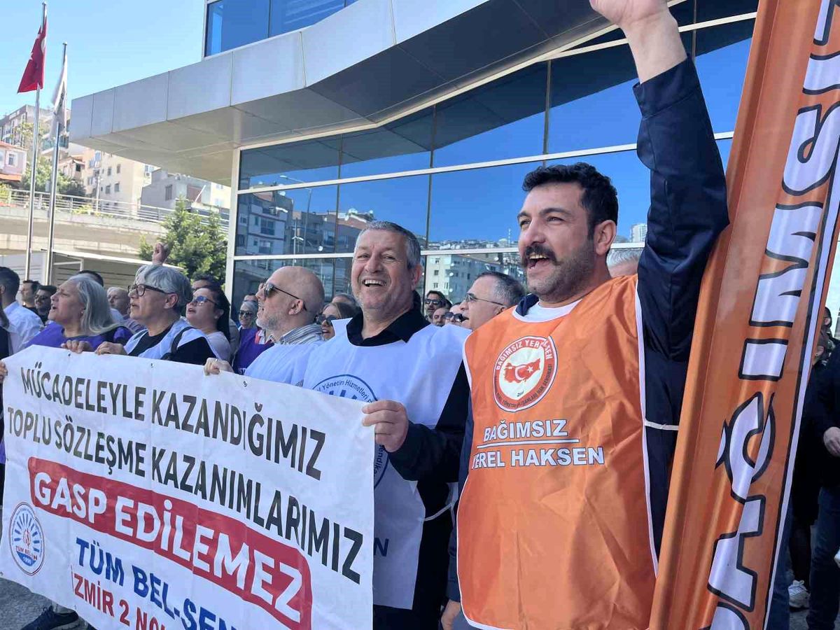İzmir’de TİS Krizi: Memurlar Eylemde!
