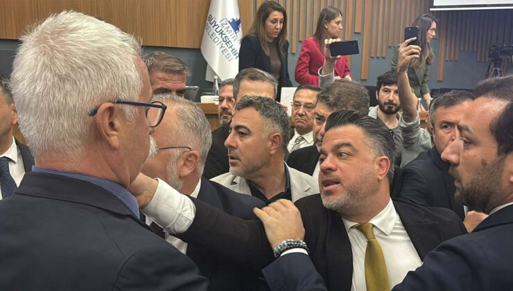 İzmir Meclisinde Gergin Tartışma ve Arbede!